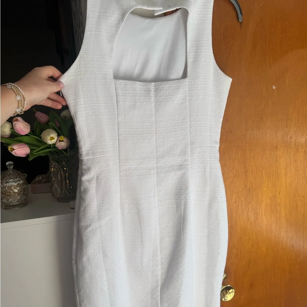 Banana Republic White Sheath Mini Dress - Picture 3 of 3